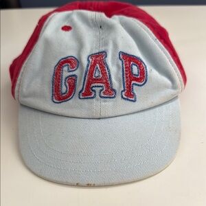 Baby GAP Red and Blue Baseball Hat Cap